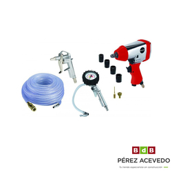 KIT AIRE COMPRIMIDO EINHELL 10 PIEZAS