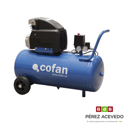 COMPRESOR AIRE 50 LITROS /  2 HP COFAN MODELO HAYA