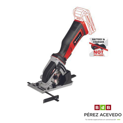 MINI SIERRA CIRCULAR BATERIA EINHELL TE-CS 18/89 LI-SOLO 18 V.
