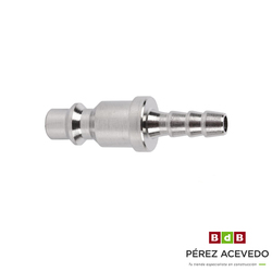 CONECTOR AIRE MACHO-ESPIGA 5/16 TUBO 13 MM