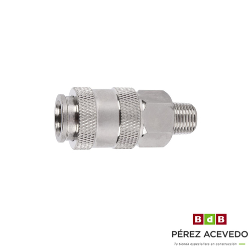 ENCHUFE RAPIDO UNIVERSAL ROSCA MACHO 1/2 