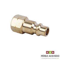 CONECTOR AIRE MACHO-ROSCA HEMBRA 3/8 GRAN CAUDAL