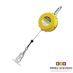 DISPOSITIVO ANTICAIDA RETRACTIL CABLE 10 MTS MARCA