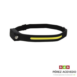 LINTERNA CABEZA LED CON SENSOR RECARGABLE