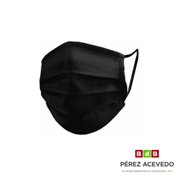 MASCARILLA PROTECCION HIGIENICA REUTILIZABLE M150/B NEGRA