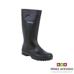 BOTA AGUA PVC COFAN NEGRA NUMERO 42