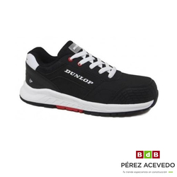 ZAPATILLA SEGURIDAD DUNLOP STORM NOBUK NEGRO S3 N-42