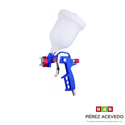 PISTOLA NEUMATICA PINTOR 600 ML. GRAVEDAD ALUMINIO EZ FASTEN