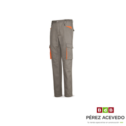 PANTALON ALGODON SUPERTOP GRIS T.38