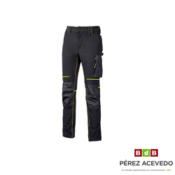 PANTALON ATOM  BLACK CARBON UPOWER TALLA  XL