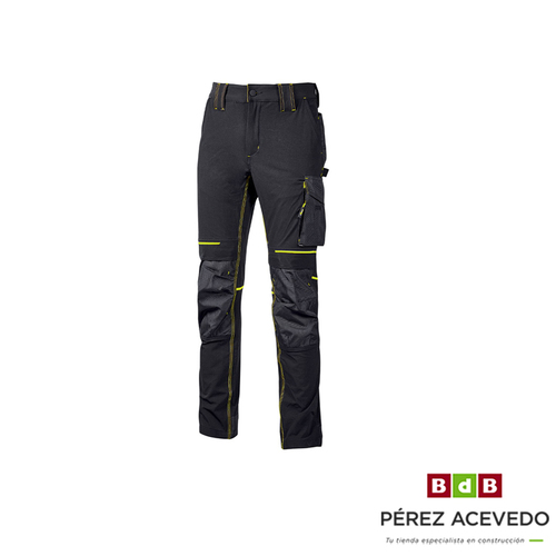 PANTALON ATOM  BLACK CARBON UPOWER TALLA  XL