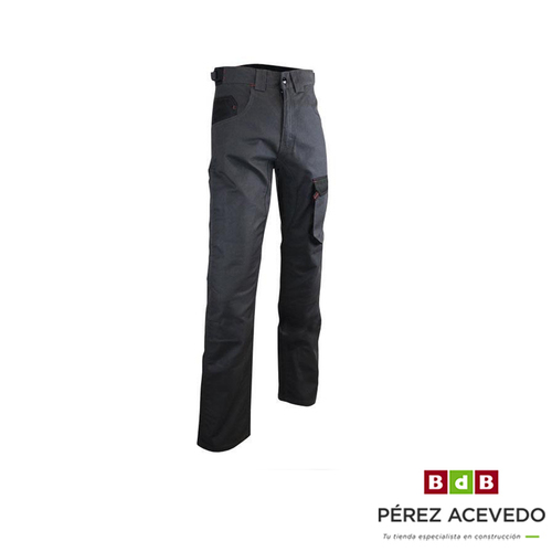 PANTALON COFAN MODELO QUANT GRIS / NEGRO 300 GMS/M TALLA 50