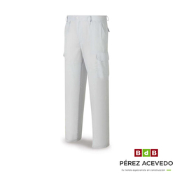 PANTALON MULTIBOLSILLOS BASIC LINE MARCA BLANCO TALLA 48